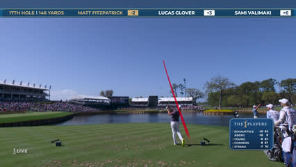 Matt Fitzpatrick | Round 2 | 17th hole | Shot 1 | 2026 THE PLAYERS