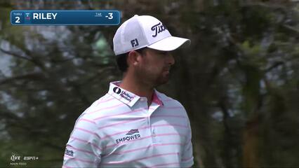 Davis Riley | Round 2 | 2nd hole | Shot 3 | 2025 Mexico Open