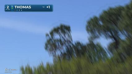 Justin Thomas | Round 2 | 2nd hole | Shot 2 | 2025 Valspar