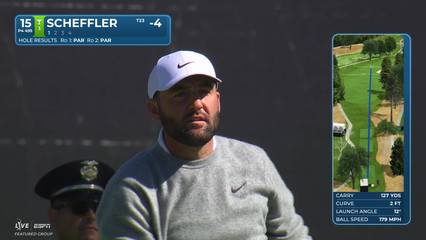 Scottie Scheffler | Round 3 | 15th hole | Shot 1 | 2026 The Genesis