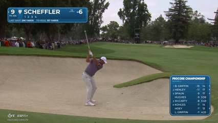 Scottie Scheffler | Round 2 | 9th hole | Shot 2 | 2025 Procore