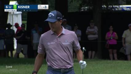 Kevin Kisner | 2022 Travelers | Round 2 | 6th hole | Shot 3