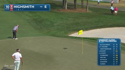 Joe Highsmith | Round 2 | 10th hole | Shot 3 | 2026 Cognizant Classic
