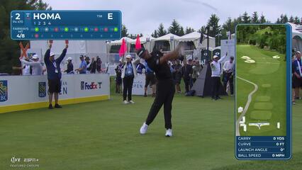 Max Homa | Round 1 | 2nd hole | Shot 1 | 2025 RBC Canadian