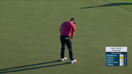 Sepp Straka | Round 3 | 17th hole | Shot 3 | 2025 Hero World Challenge