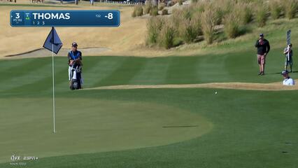 Justin Thomas | Round 2 | 3rd hole | Shot 2 | 2025 The American Express