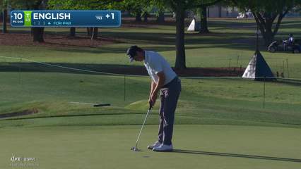 Harris English | Round 2 | 10th hole | Shot 4 | 2026 Texas Children's