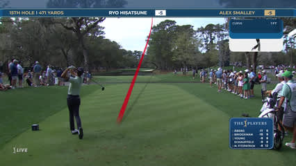 Alex Smalley | Round 3 | 15th hole | Shot 1 | 2026 THE PLAYERS