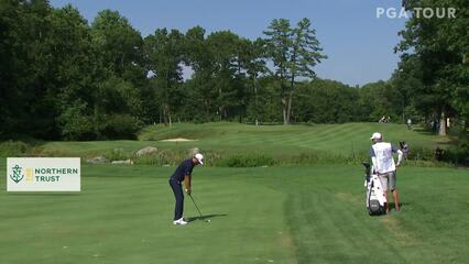 Dustin Johnson | 2020 THE NORTHERN TRUST | Round 4 | 5th hole | Shot 2