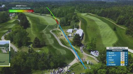 Cameron Champ | Round 3 | 3rd hole | Shot 1 | 2025 RBC Canadian