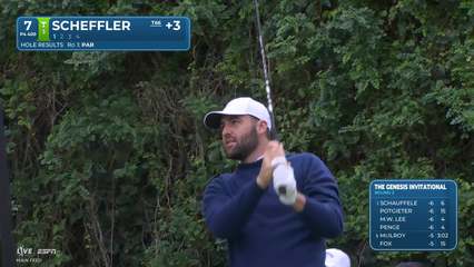 Scottie Scheffler | Round 2 | 7th hole | Shot 1 | 2026 The Genesis