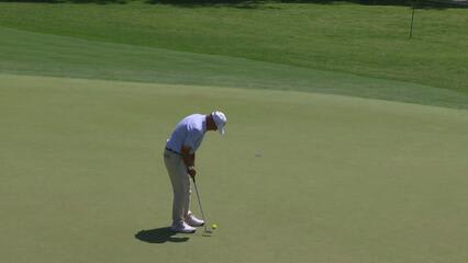 Olin Browne | Round 2 | 4th hole | Shot 3 | 2025 Charles Schwab