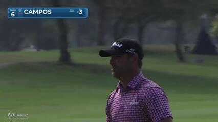 Rafael Campos | Round 2 | 15th hole | Shot 3 | 2025 Mexico Open