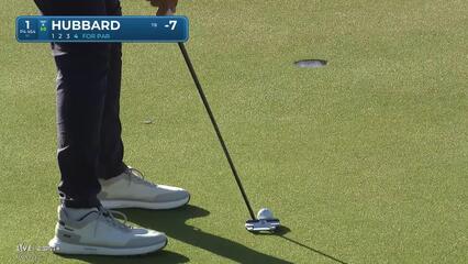Mark Hubbard | Round 2 | 1st hole | Shot 4 | 2025 The American Express