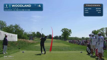 Gary Woodland | Round 4 | 1st hole | Shot 1 | 2025 Truist Championship