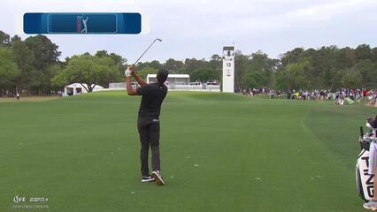 Tony Finau | Round 2 | 13th hole | Shot 2 | 2025 Houston Open
