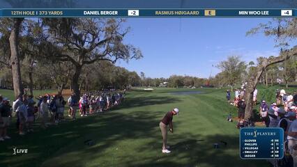 Rasmus Hojgaard | Round 1 | 12th hole | Shot 1 | 2025 THE PLAYERS