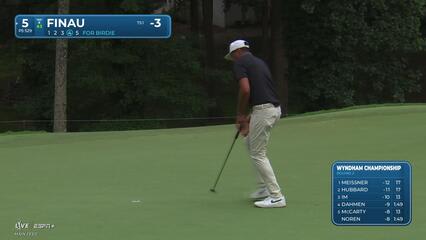 Tony Finau | Round 2 | 5th hole | Shot 4 | 2025 Wyndham