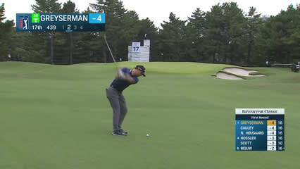Max Greyserman | Round 1 | 17th hole | Shot 2 | 2025 Baycurrent