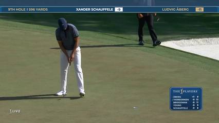 Ludvig Aberg | Round 3 | 9th hole | Shot 4 | 2026 THE PLAYERS