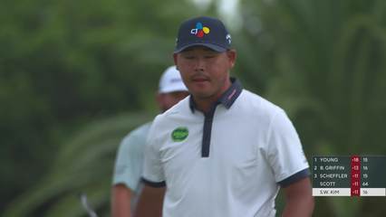 Si Woo Kim | Round 4 | 16th hole | Shot 4 | 2026 Cadillac