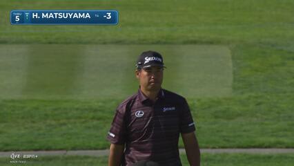 Hideki Matsuyama | Round 1 | 5th hole | Shot 3 | 2025 Farmers