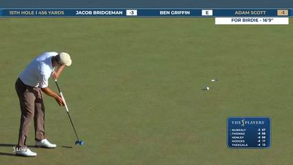 Adam Scott | Round 1 | 15th hole | Shot 4 | 2026 THE PLAYERS