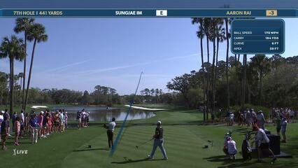 Aaron Rai | Round 3 | 7th hole | Shot 1 | 2025 THE PLAYERS