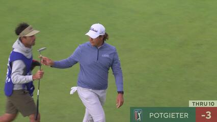 Aldrich Potgieter | Round 4 | 10th hole | Shot 4 | 2025 Farmers