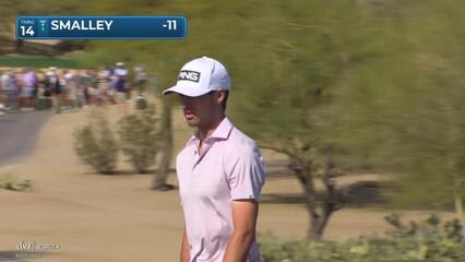 Alex Smalley | Round 2 | 14th hole | Shot 4 | 2025 WM Phoenix Open