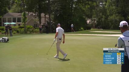 Justin Thomas | Round 2 | 3rd hole | Shot 4 | 2025 RBC Heritage