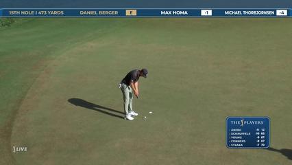 Daniel Berger | Round 2 | 15th hole | Shot 4 | 2026 THE PLAYERS