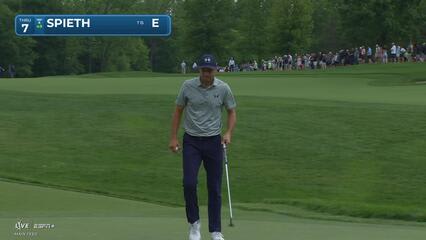Jordan Spieth | Round 1 | 7th hole | Shot 4 | 2025 the Memorial