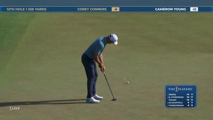 Corey Conners | Round 3 | 12th hole | Shot 3 | 2026 THE PLAYERS
