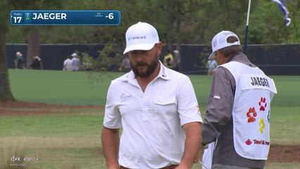 Stephan Jaeger | Round 2 | 8th hole | Shot 4 | 2025 Houston Open