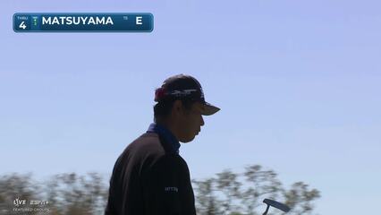 Hideki Matsuyama | Round 1 | 4th hole | Shot 5 | 2025 Arnold Palmer