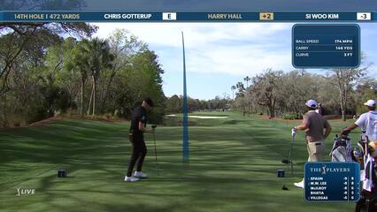 Harry Hall | Round 2 | 14th hole | Shot 1 | 2025 THE PLAYERS