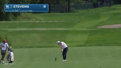 Sam Stevens | Round 1 | 16th hole | Shot 2 | 2025 3M Open