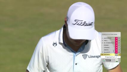 Justin Thomas | Round 2 | 18th hole | Shot 2 | 2025 Genesis Scottish Open