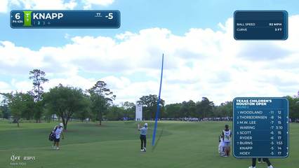 Jake Knapp | Round 2 | 6th hole | Shot 2 | 2026 Texas Children's