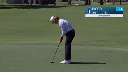 Garrick Higgo | Round 3 | 1st hole | Shot 3 | 2025 Sanderson Farms