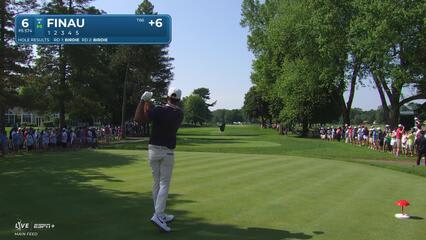 Tony Finau | Round 3 | 6th hole | Shot 1 | 2025 Travelers