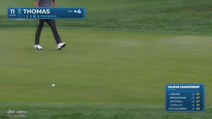 Justin Thomas | Round 1 | 11th hole | Shot 5 | 2025 Valspar