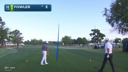 Rickie Fowler | Round 1 | 12th hole | Shot 1 | -1 