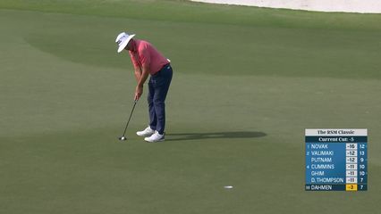 Joel Dahmen | Round 2 | 8th hole | Shot 4 | 2025 The RSM Classic