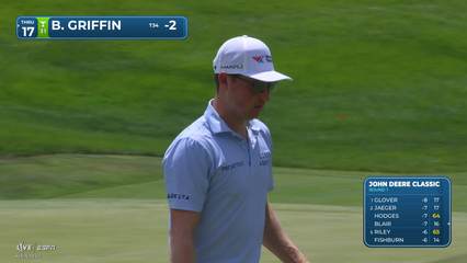 Ben Griffin | Round 1 | 8th hole | Shot 4 | 2026 John Deere