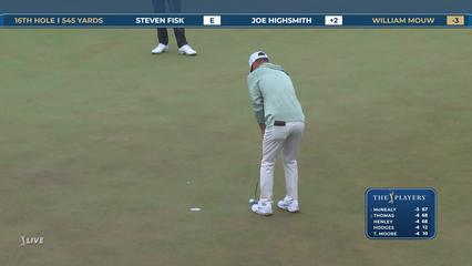 William Mouw | Round 1 | 16th hole | Shot 6 | 2026 THE PLAYERS