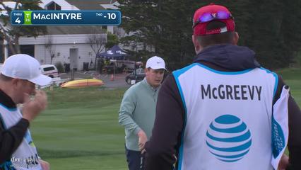 Robert MacIntyre | Round 4 | 4th hole | Shot 4 | 2026 AT&T Pebble Beach