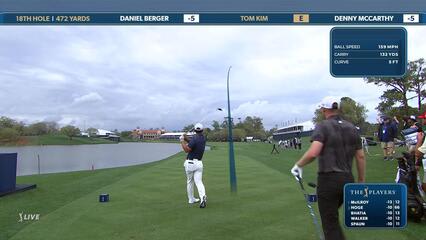 Tom Kim | Round 4 | 18th hole | Shot 1 | 2025 THE PLAYERS