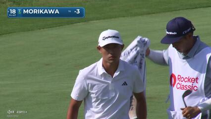 Collin Morikawa | Round 1 | 18th hole | Shot 3 | 2025 Rocket Classic